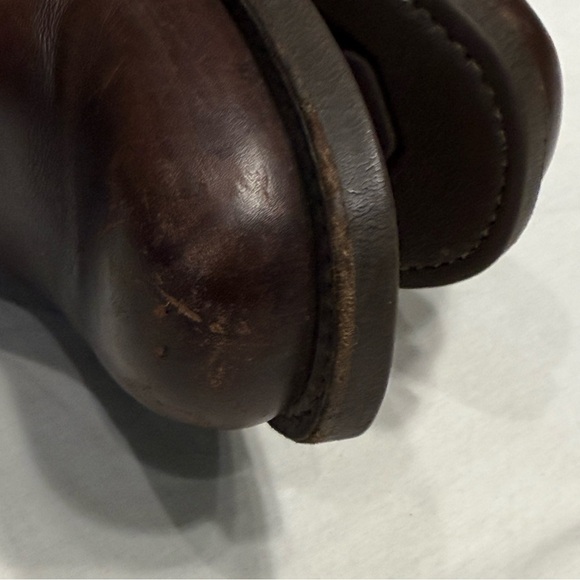 Frye Chelsea Dark Brown Leather Ankle Boots - Picture 10 of 14